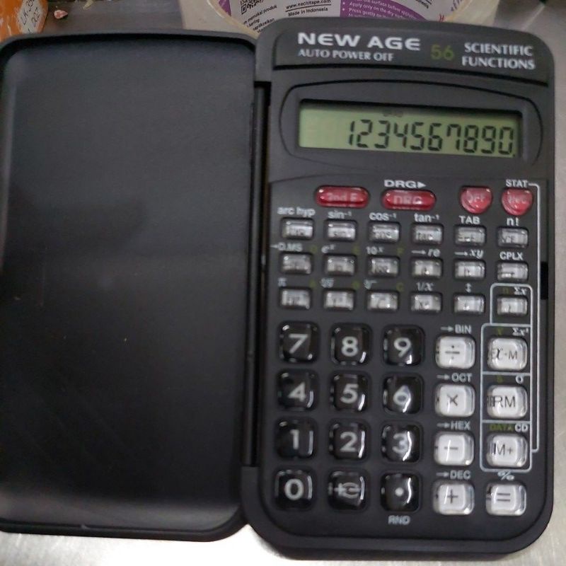 

KALKULATOR SCIENTIFIC PRESICALC PR 107A - KALKULATOR ILMIAH - 10 DIGIT
