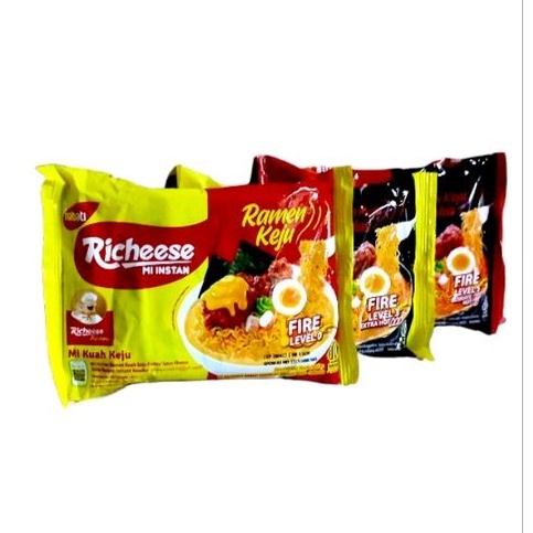 

Nabati Richeese - Mi Ramen Keju Pedas [67gr]