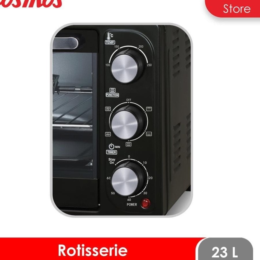 COSMOS OVEN PEMANGGANG MICROWAVE ROTISSERIES CO 9923 KAPASITAS 23 LITER