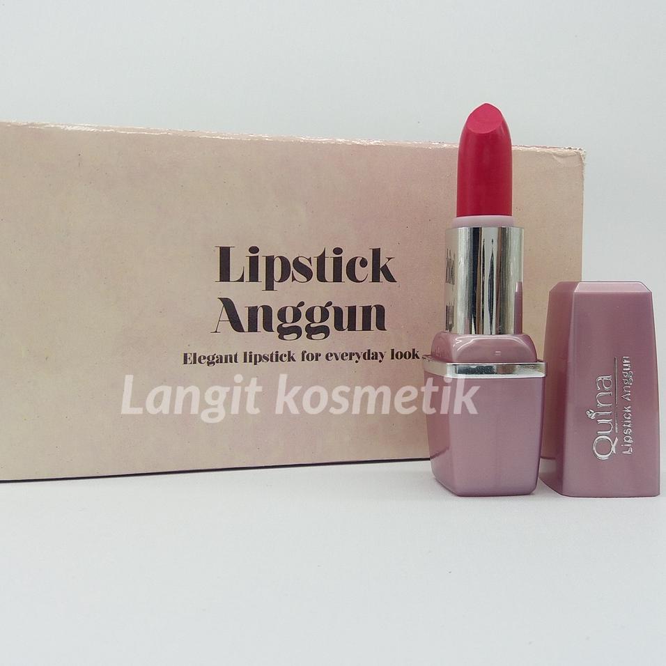 ♜ LIPSTIK ANGGUN QUINA BPOM LUSINAN