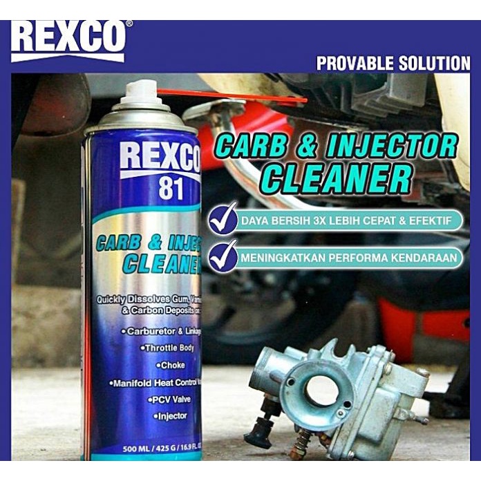 Rexco 81 Carbucleaner / Carbulator Injeksi Carb Cleaner Pembersih Kerak