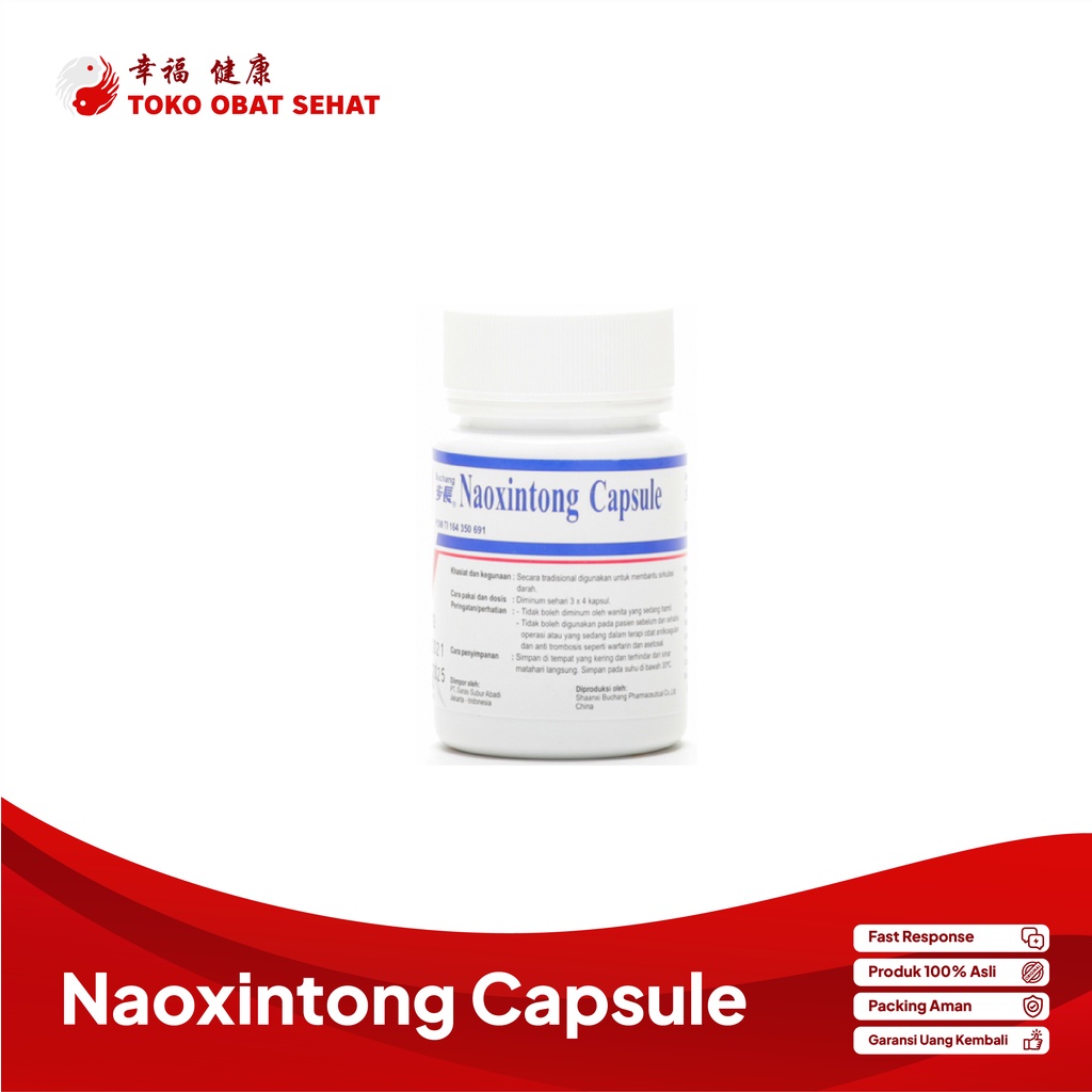 BUCHANG NAOXINTONG CAPSULE obat stroke herbal manjur