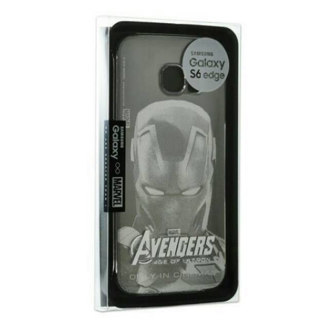 Samsung Galaxy S6 Edge Clear Cover Marvel's The Avenger Limited Edition