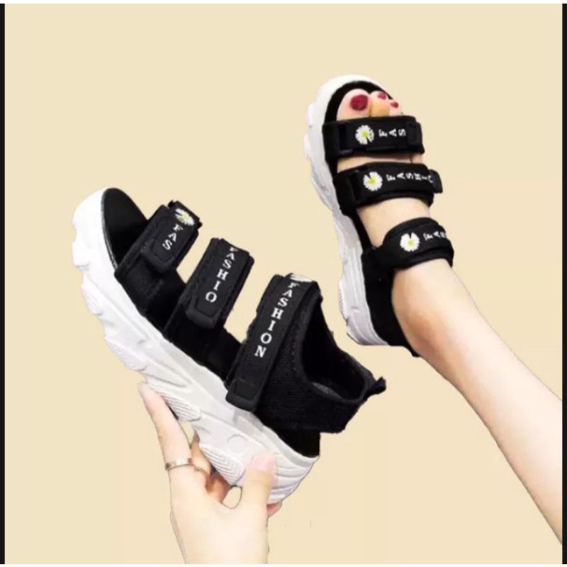 sandal gunung anak perempuan || sandal anak perempuan korea