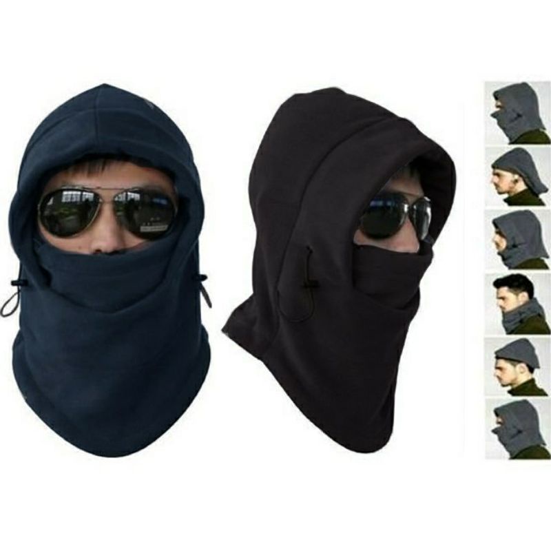 Topi polar ninja masker polar balaclava multifungsi 6 in 1 buff