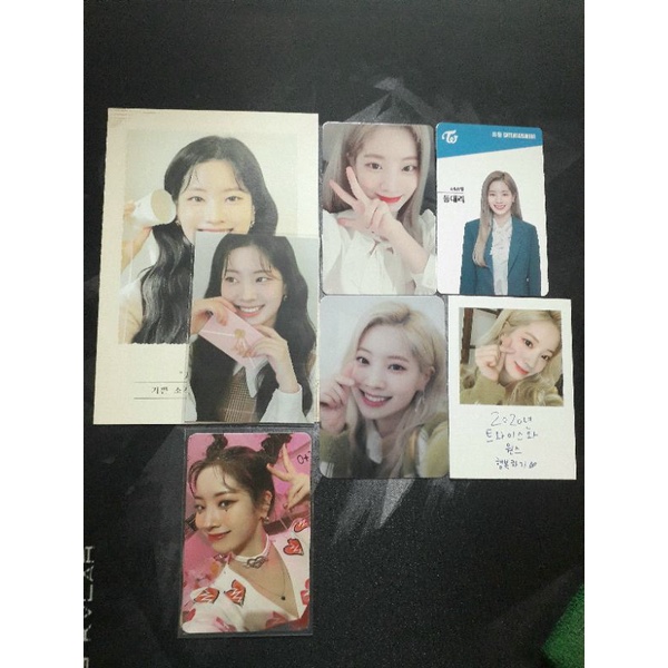 PC PHOTOCARD TWICE DAHYUN BREAK IT FORMULA OF LOVE, DAHYUN DICON SET, DAHYUN ONCE 3RD GENERATION, SE