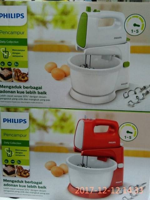 PROMO TERMURAH Stand Mixer Com Philips HR1559. BARU BERGARANSI RESMI