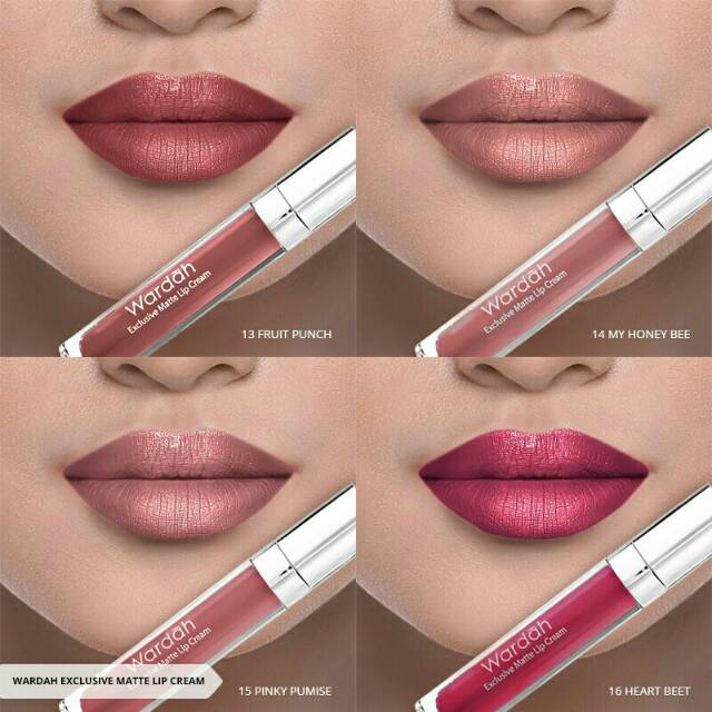 ☃️Cutezz_Ching1☃️Wardah Exclusive Matte Lip Cream