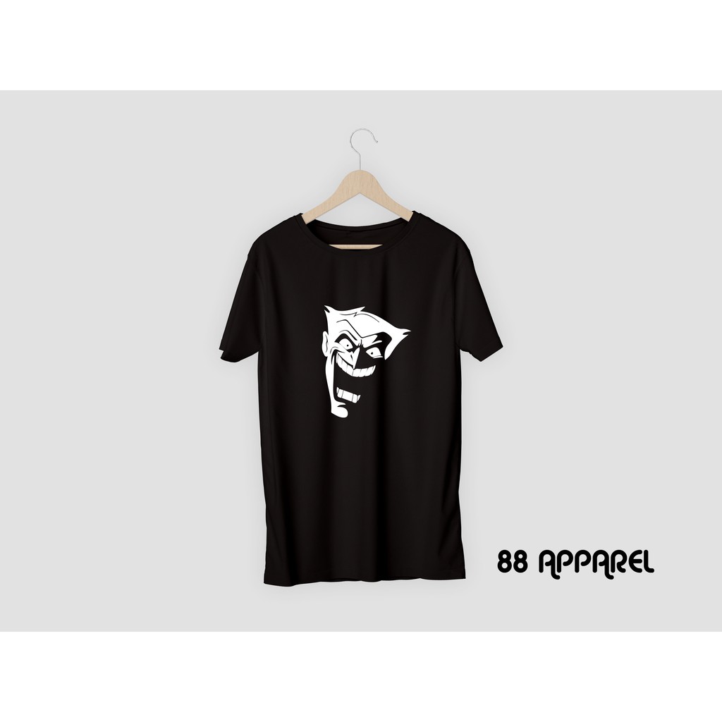 JOKER FACE BLACK TSHIRT