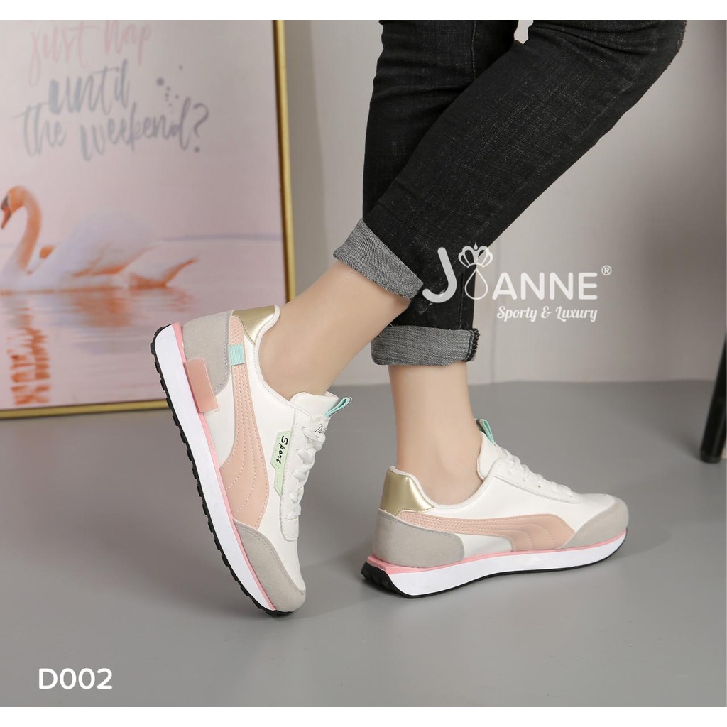 JOANNE Sporty Sneakers Running Shoes #D002 ORIGINAL (RESTOCK)