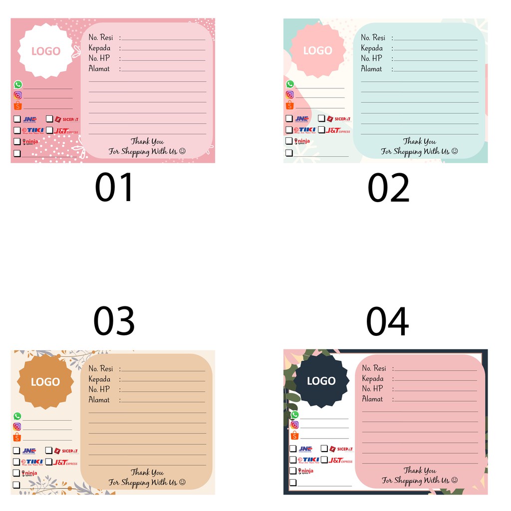 

STIKER LABEL PENGIRIMAN ONLINE SHOP CETAK SITKER LABEL OLSHOP