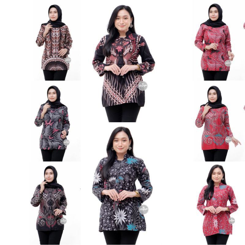 ATASAN BOLERO BATIK MOTIF AYAM KATE LENGAN PANJANG