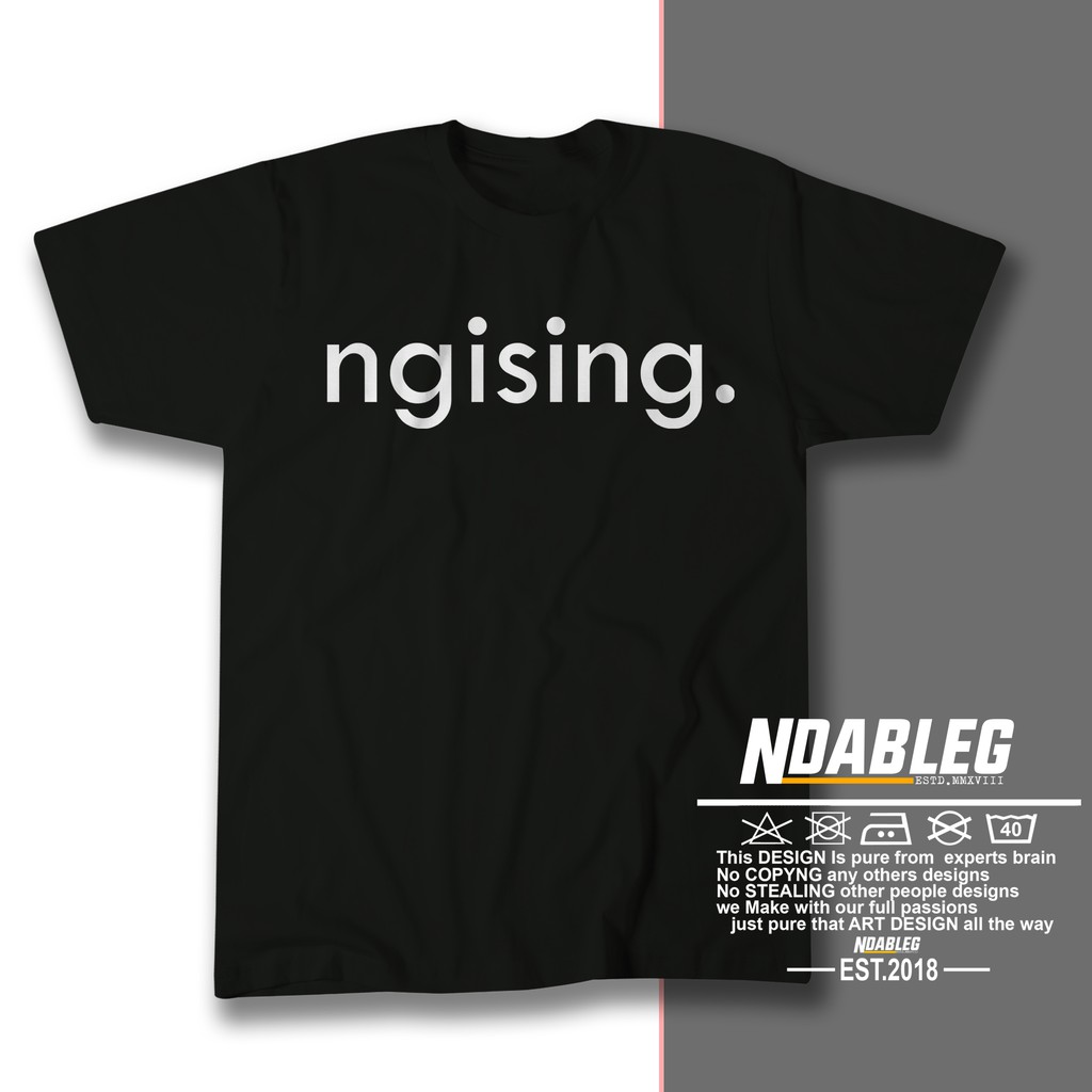 kaos kata kata berak ngising