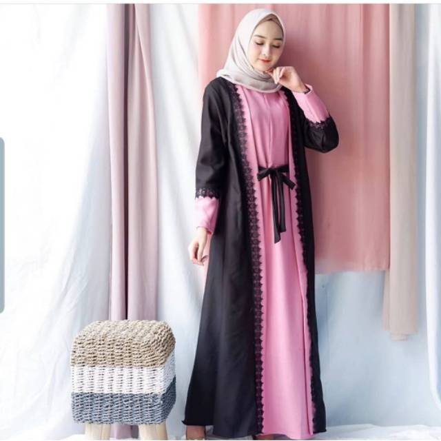 Dress muslimah Rafanda Dress.