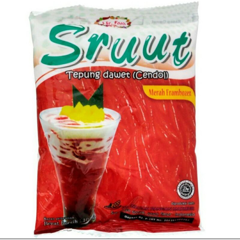 

Tepung Dawet Sruut Framboze Mr. Food 100 gr