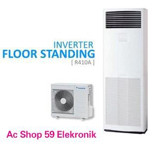 AC FLOOR STANDING DAIKIN 2 PK FVQ 50CVE4 INVERTER THAILAND FREON R410A Terlaris