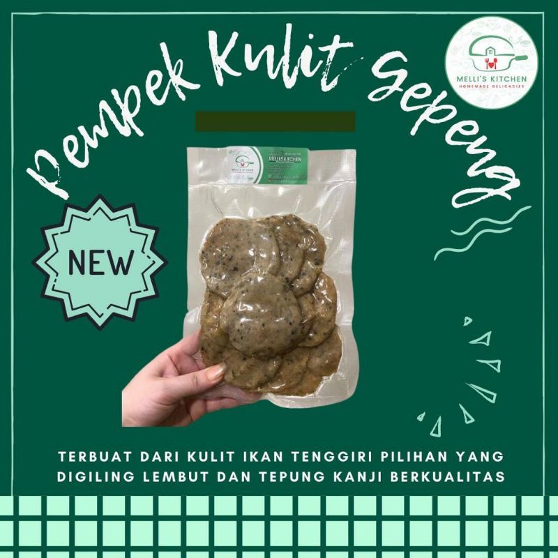 

Pempek Kulit Gepeng (isi 5)