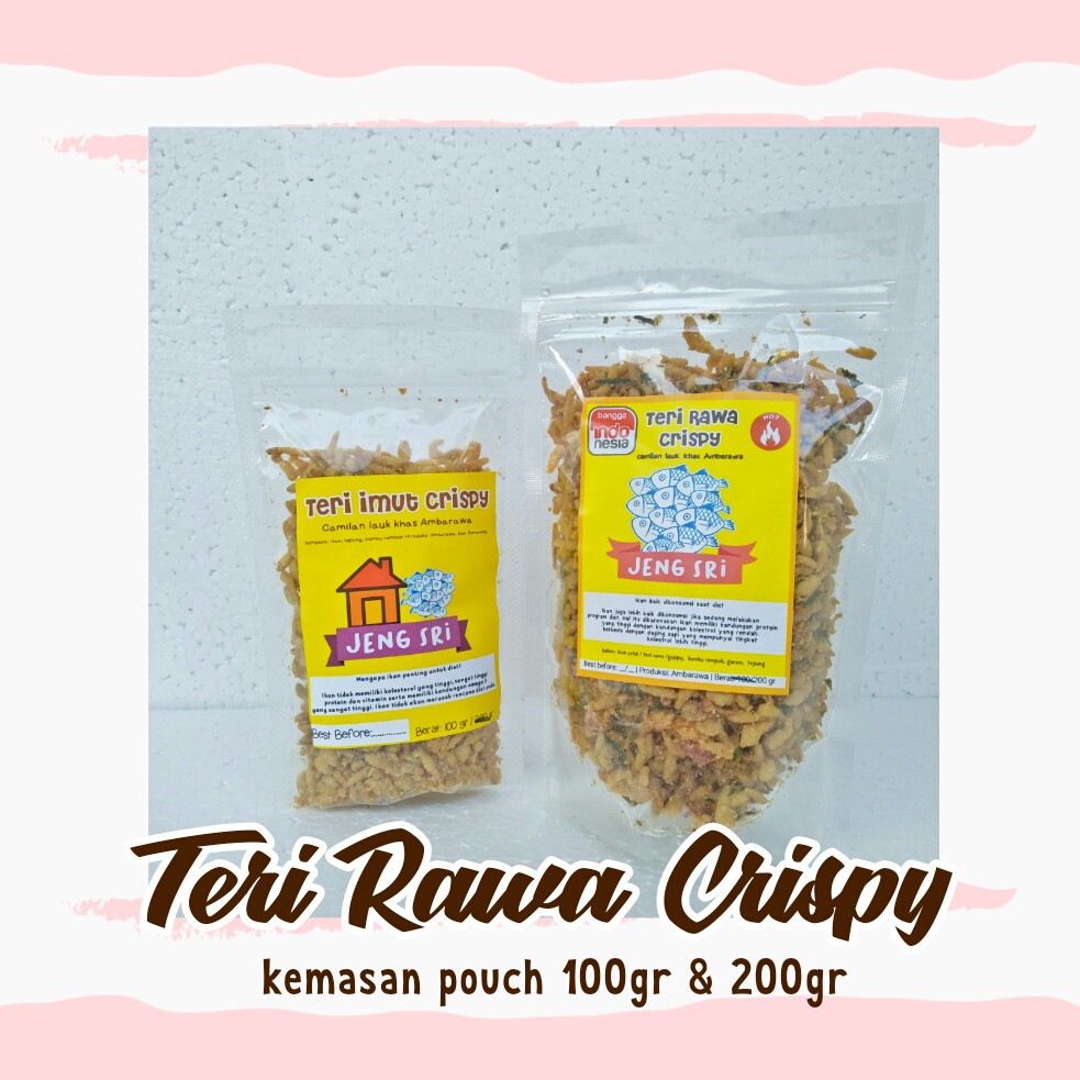 

Teri Rawa krispi Ori 100 gr