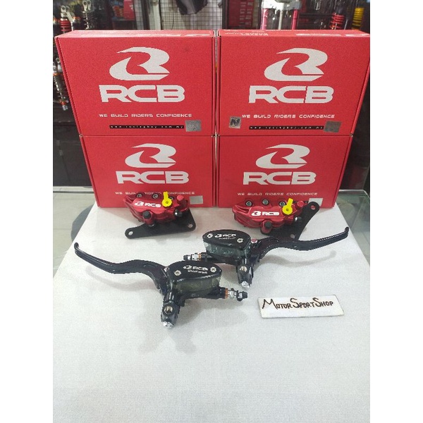 Paketan Pengereman master rem RCB E2 & Kaliper RCB S Series For Yamaha Nmax