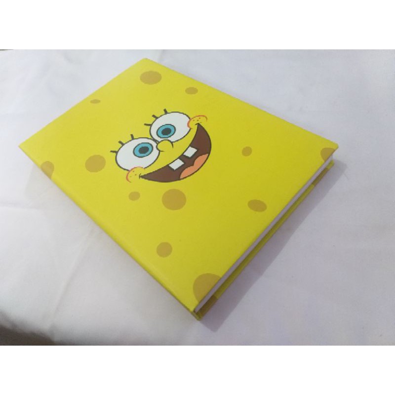 

BUKU SKETSA HARDCOVER TEMA ANIMASI KELUARGA SPPONGEBOB SQUARE PANTS