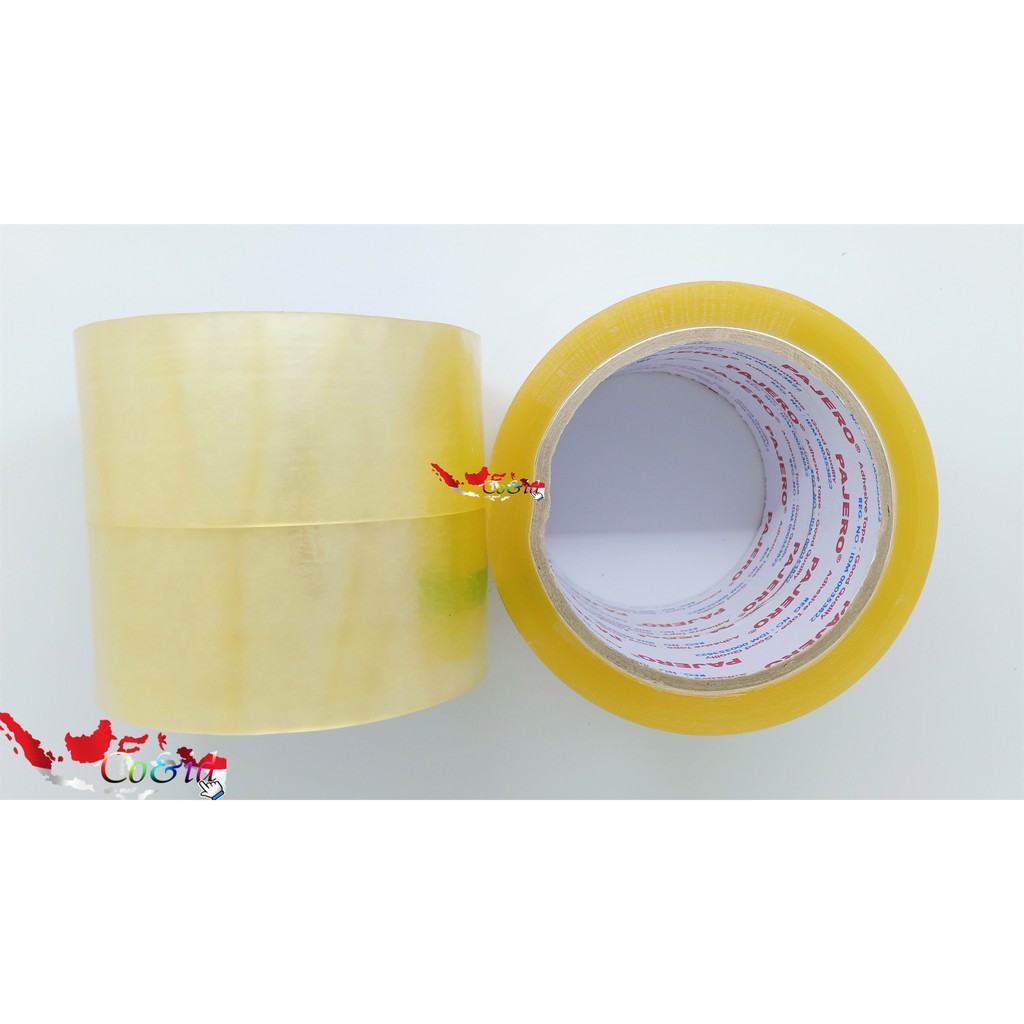 100M TAPE LAKBAN / ISOLASI PREMIUM PAJERO 2Inch X 100M / isolasi murah