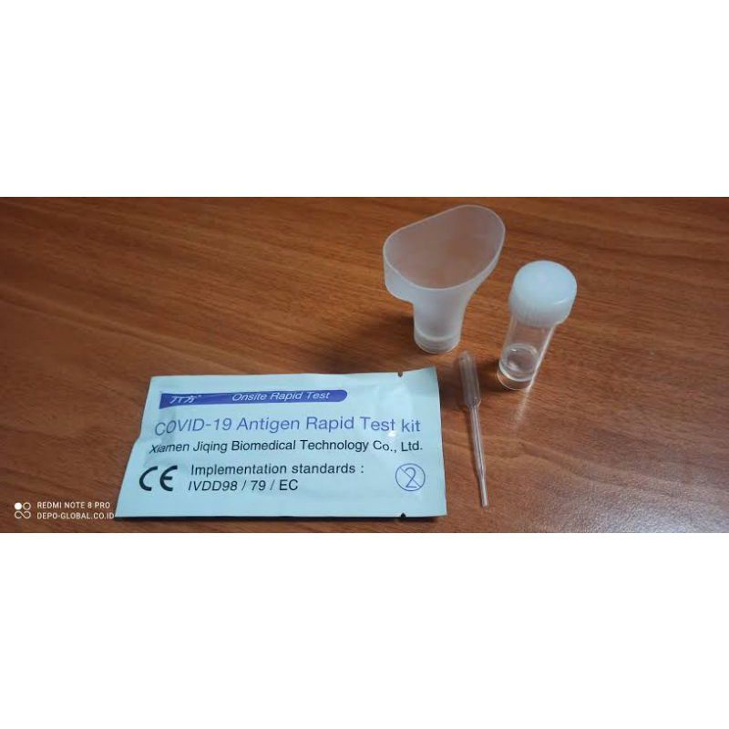 1 PCS Swab antigen mandiri / Antigen Test Saliva Air Liur / Air Ludah READY STOCK