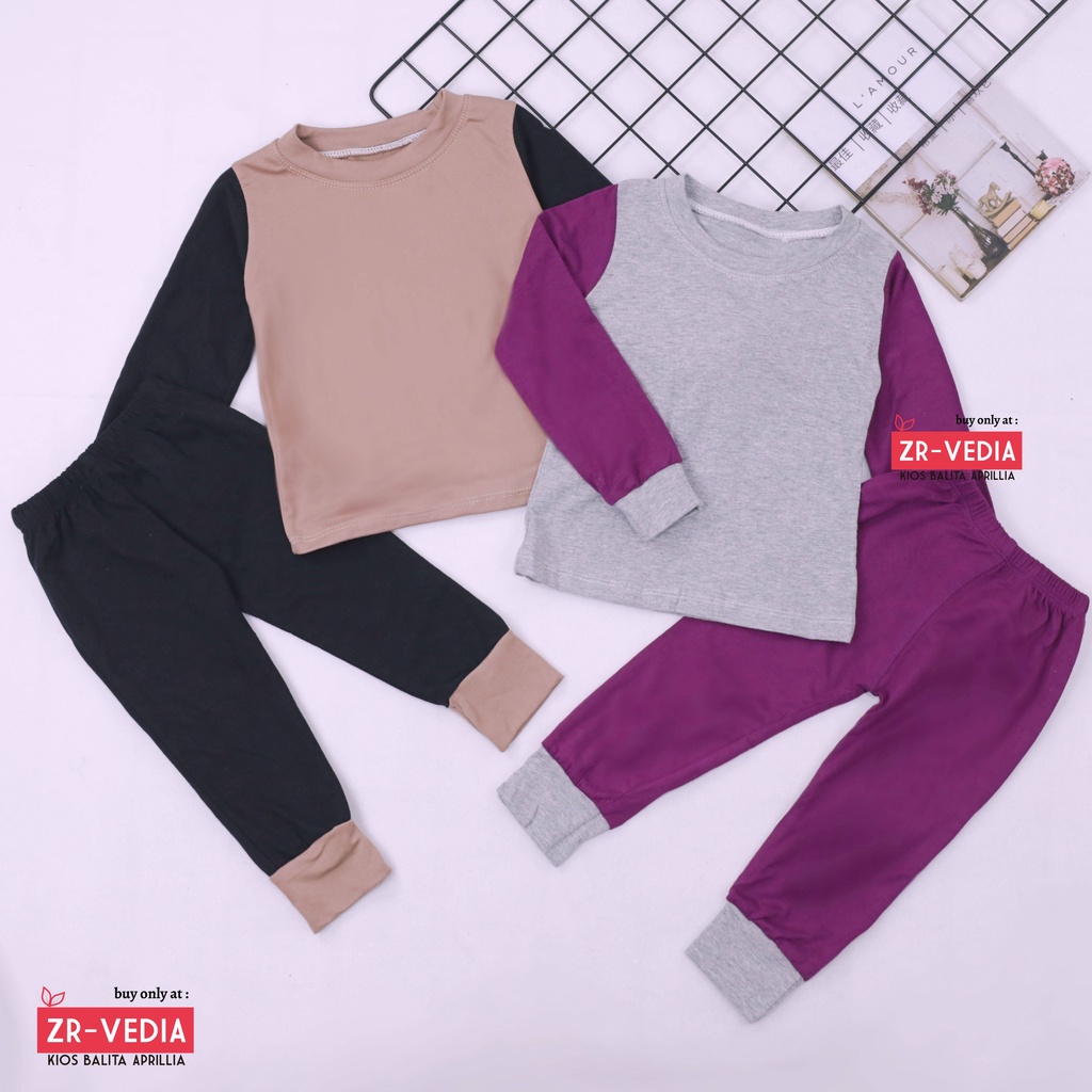 Baju Tidur Yummy uk Bayi 0-12 bulan / Setelan Baby Laki Perempuan One Set Panjang Murah Kiosbalitaaprillia