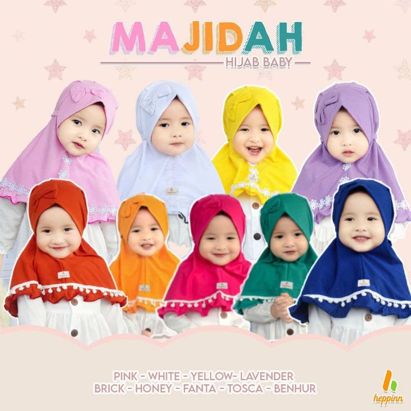 AHZA HEPPIN// HIJAB BAYI MAJIDAH BY HEPPINN AHZA