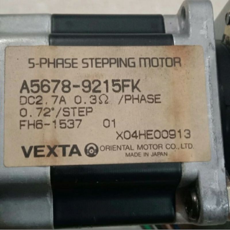 Stepping Motor Vexta 5 Fhase 2.7A