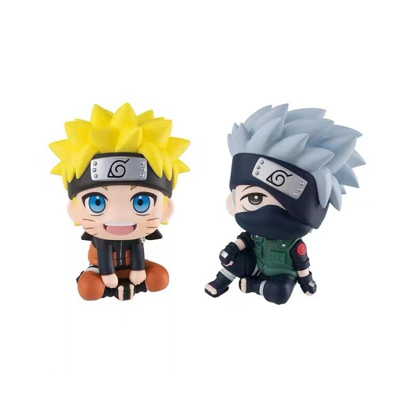 Cartoon Naruto Doll Pvc Q Version Uzumaki Naruto Room Decoration Cartoon Cute