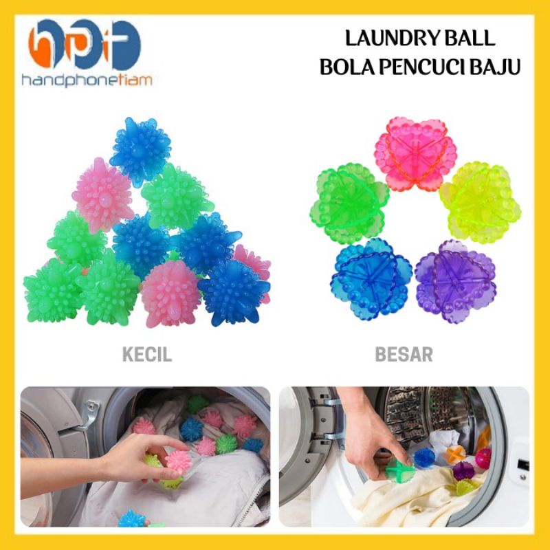 WASHING LAUNDRY BALL CLEANING Bola Karet Mesin Cuci