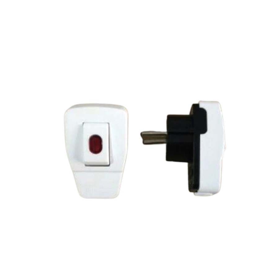 BROCO STEKER SAKLAR + LAMPU PUTIH 13311