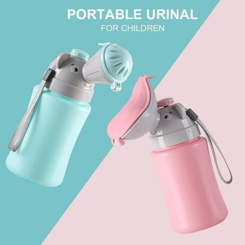 ~ PIYOSHI08 ~ Travel Urinal Potty Pee Bottle / Portable Hygienic / Botol Pipis Anak Travel Pispot MA35