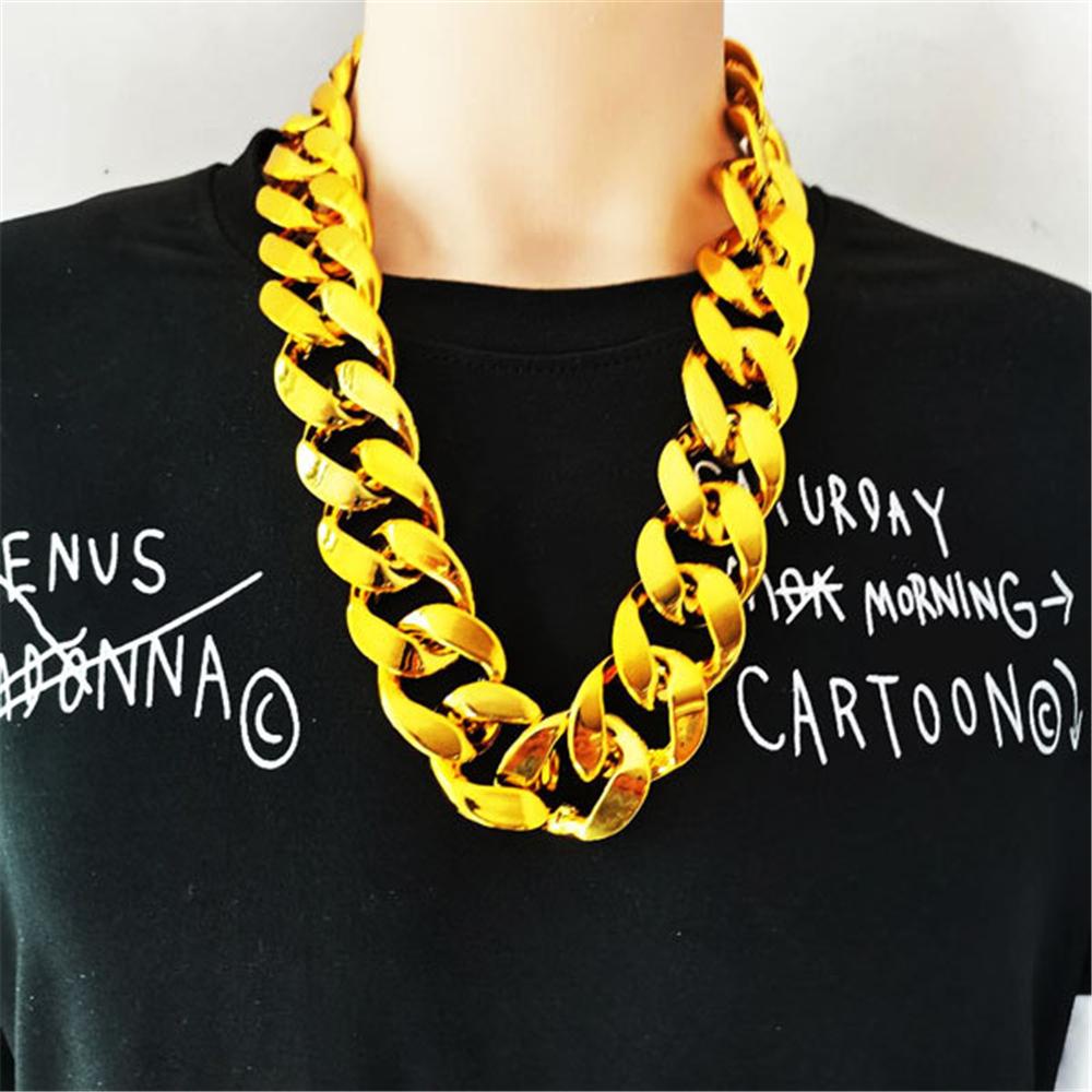 Kalung Rantai LILY Keren Hadiah Persahabatan Pesta Perhiasan Chunky Chain Gothic Hip Hop