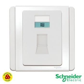 SCHNEIDER STOP KONTAK TELP NEO E3031RJ_WW OUTLET TELP 1 GANG WHITE