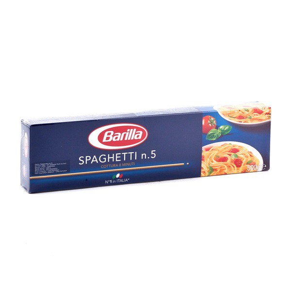 

BARILLA Spaghetti N 5 Pasta - Spagetti Durum Wheat Semolina 500gr