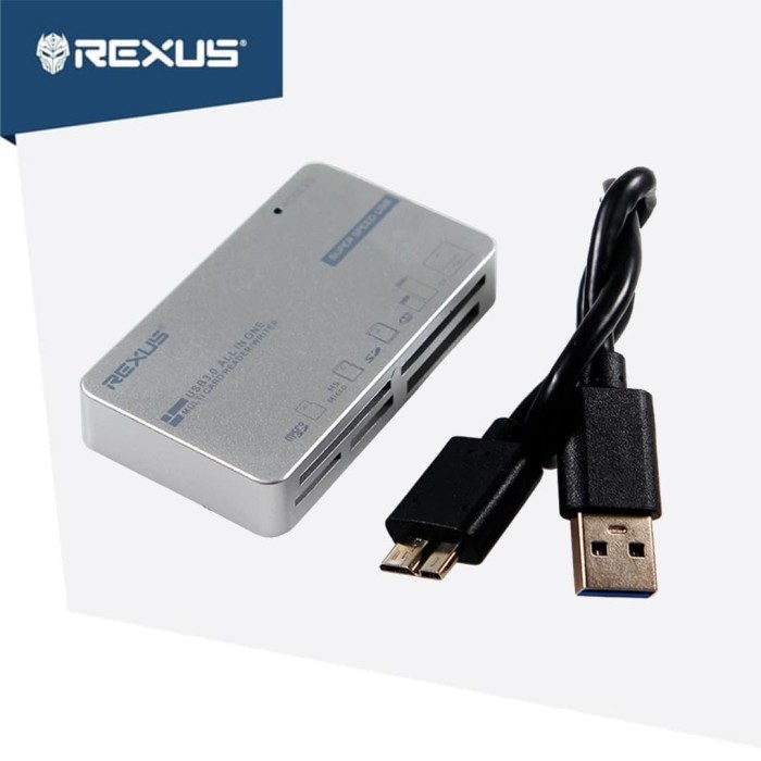 Card Reader 6 slot USB 3.0 Rexus  RXC-308