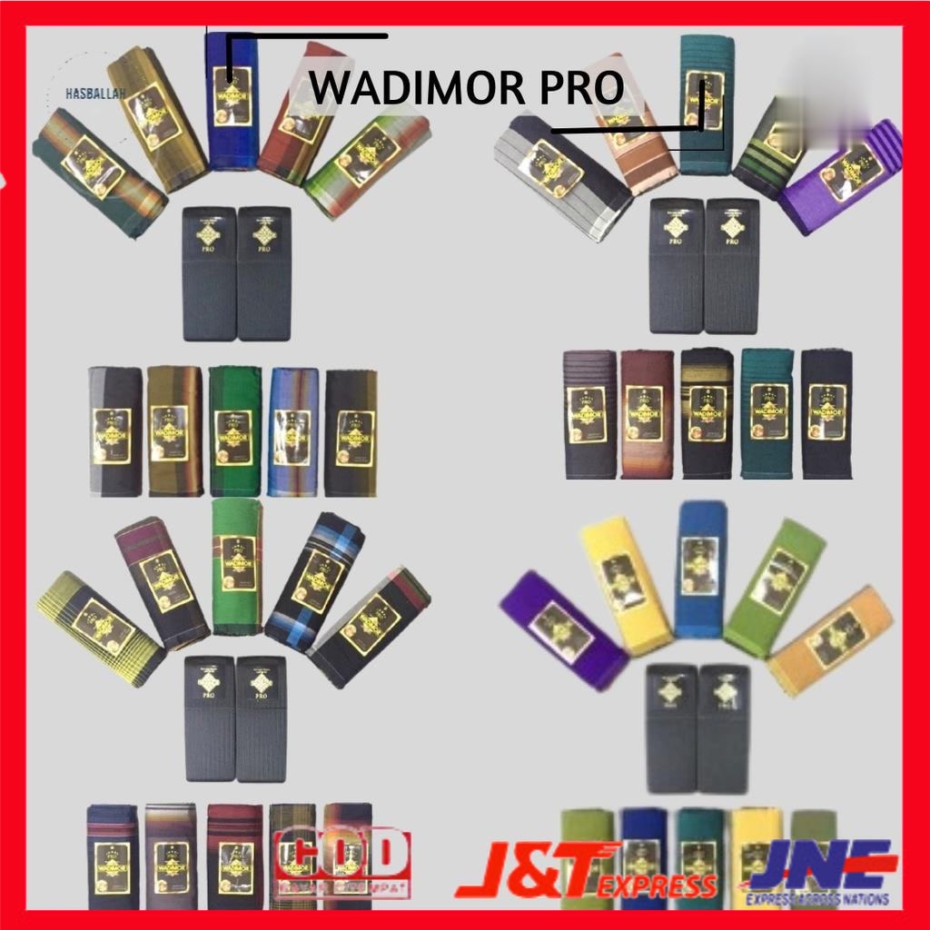 Sarung WADIMOR PRO Premium Kemasan Terbaru MOTIF NEW EDITION SARUNG PRIA DEWASA