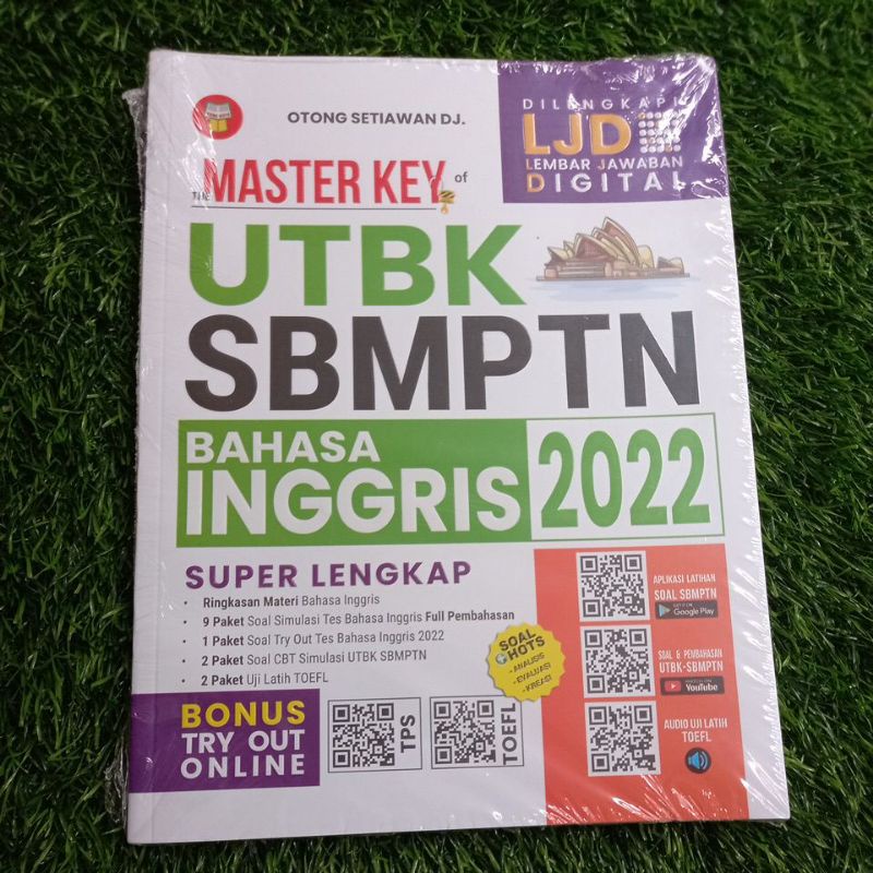 BUKU MASTER KEY UTBK SBMPTN BAHASA INGGRIS 2022