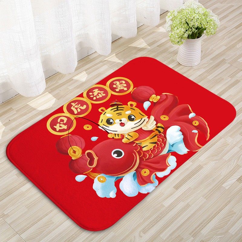 KESET KAKI EDISI IMLEK MOTIF HARIMAU TAHUN 2022 ANTI SLIP IMPORT QUALITY