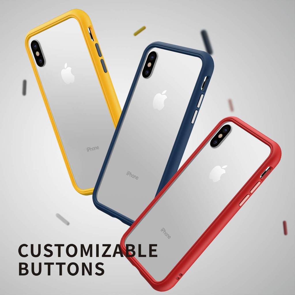 Rhinoshield Crashguard NX Super Tough Bumper Case Iphone X / XS Red