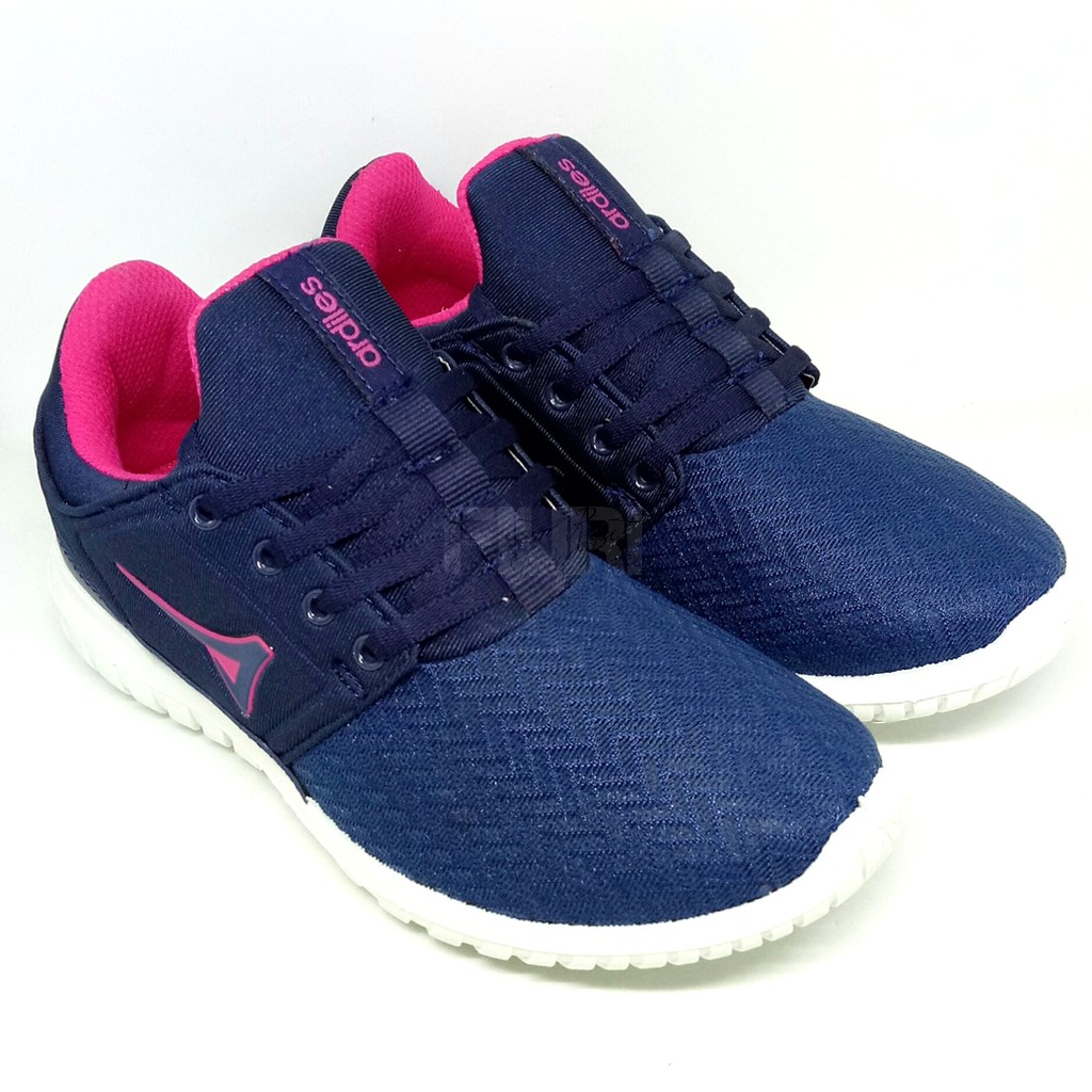 FIURI - ARDILES ORIGINAL - ZIMMA 37-40 NAVY PINK - SEPATU KETS WANITA - SEPATU SNEAKERS WANITA - SEPATU OLAHRAGA SPORT WANITA - SEPATU CASUAL - SEPATU JOGGING LARI FITNESS GYM SENAM WANITA - SEPATU ANAK PEREMPUAN CEWEK - SEPATU SEKOLAH BERTALI SD SMP SMA