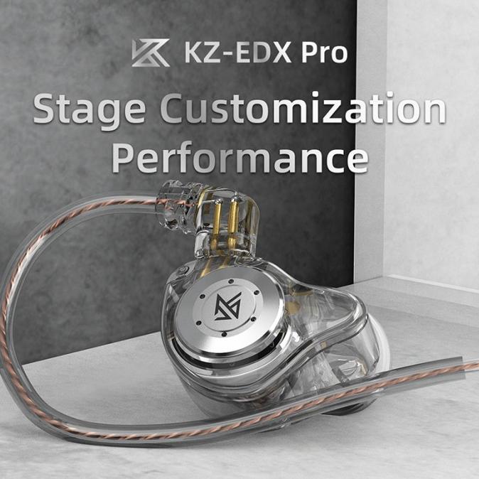 KZ EDX Pro with mic dan non mic 1DD In Ear Monitor Stage