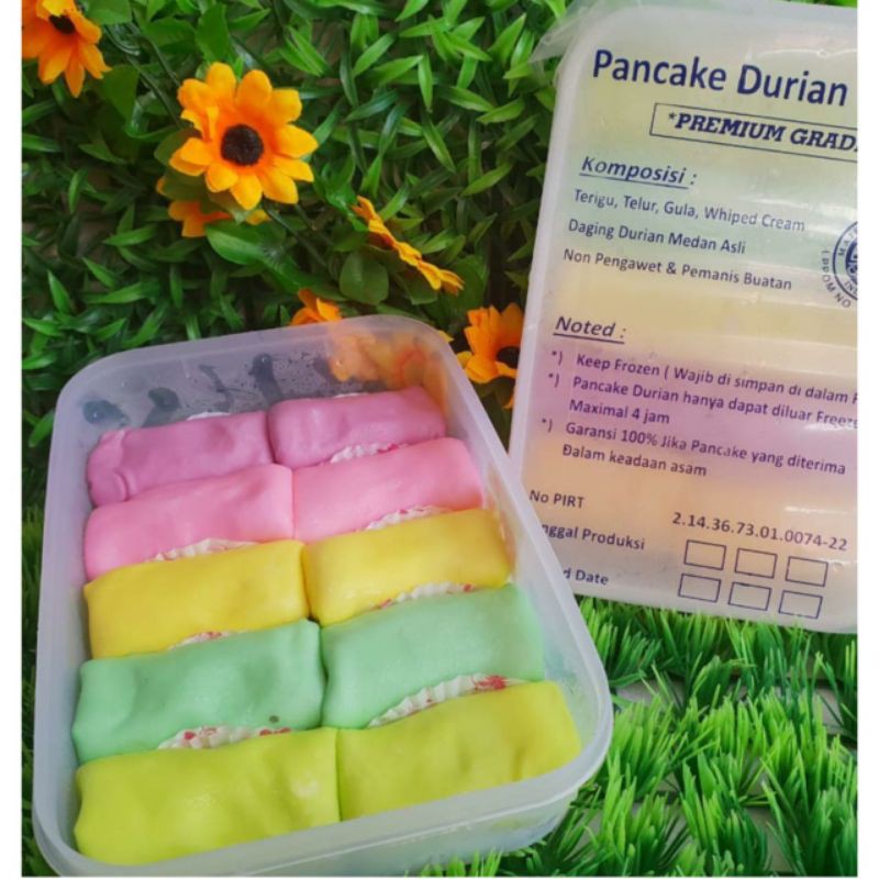 

Pancake Durian isi 10