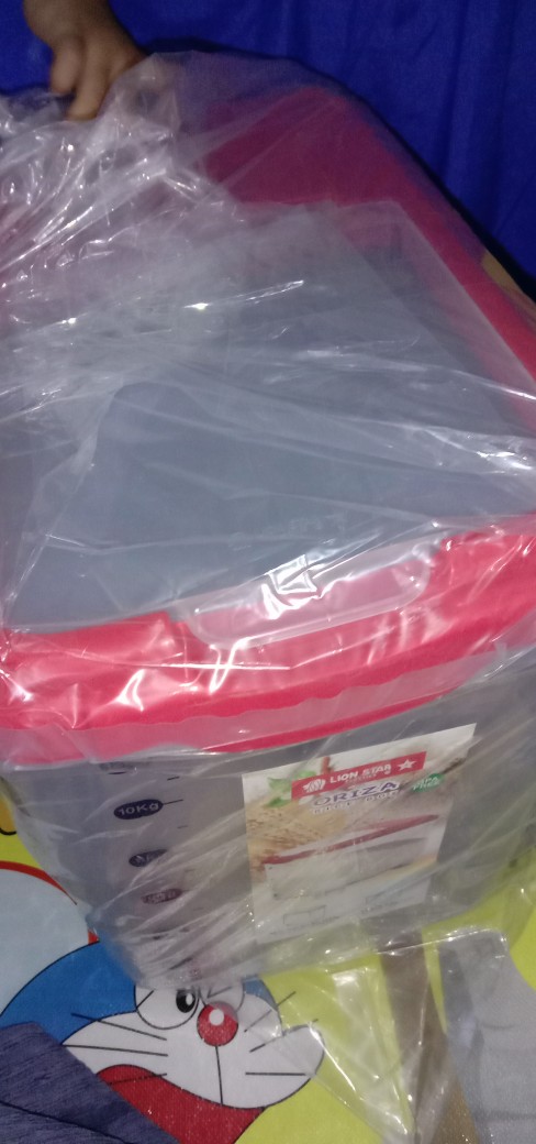Rice Box 12,5 Kg Lion Star Tempat Beras Rb-17 Oriza