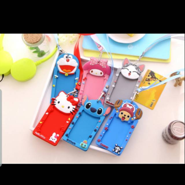 

Name tag lucu/ name tag unik/ name tag karakter/ name tag doraemon/ name tag stitch/id card