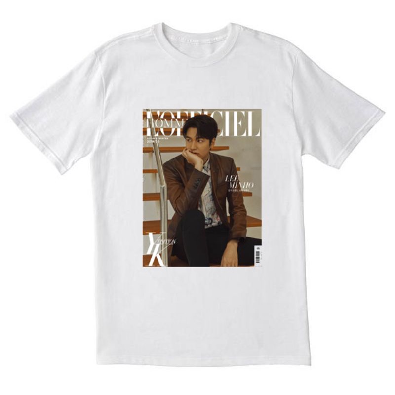 Kaos Lee Min Ho Tshirt Lee Min Ho Baju Lee Min Ho 01