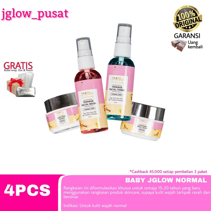 skincare bpom baby jglow remaja (Baby Jglow Ecer )