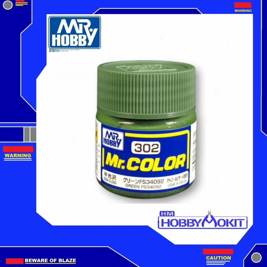 C302 GREEN FS34092 - MR HOBBY GSI CREOS - MR COLOR