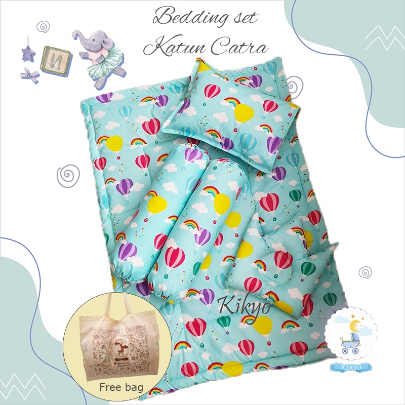 Bedding set baby air ballons /  bedding set bayi / baby bedding / selimut bayi / bedcover baby